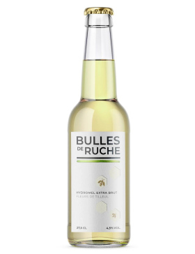 Bulles de Ruche - Hydromel Extra Brut - Cuvée Fleur de Tilleul - BIO - 27.5cl - Spiritueux